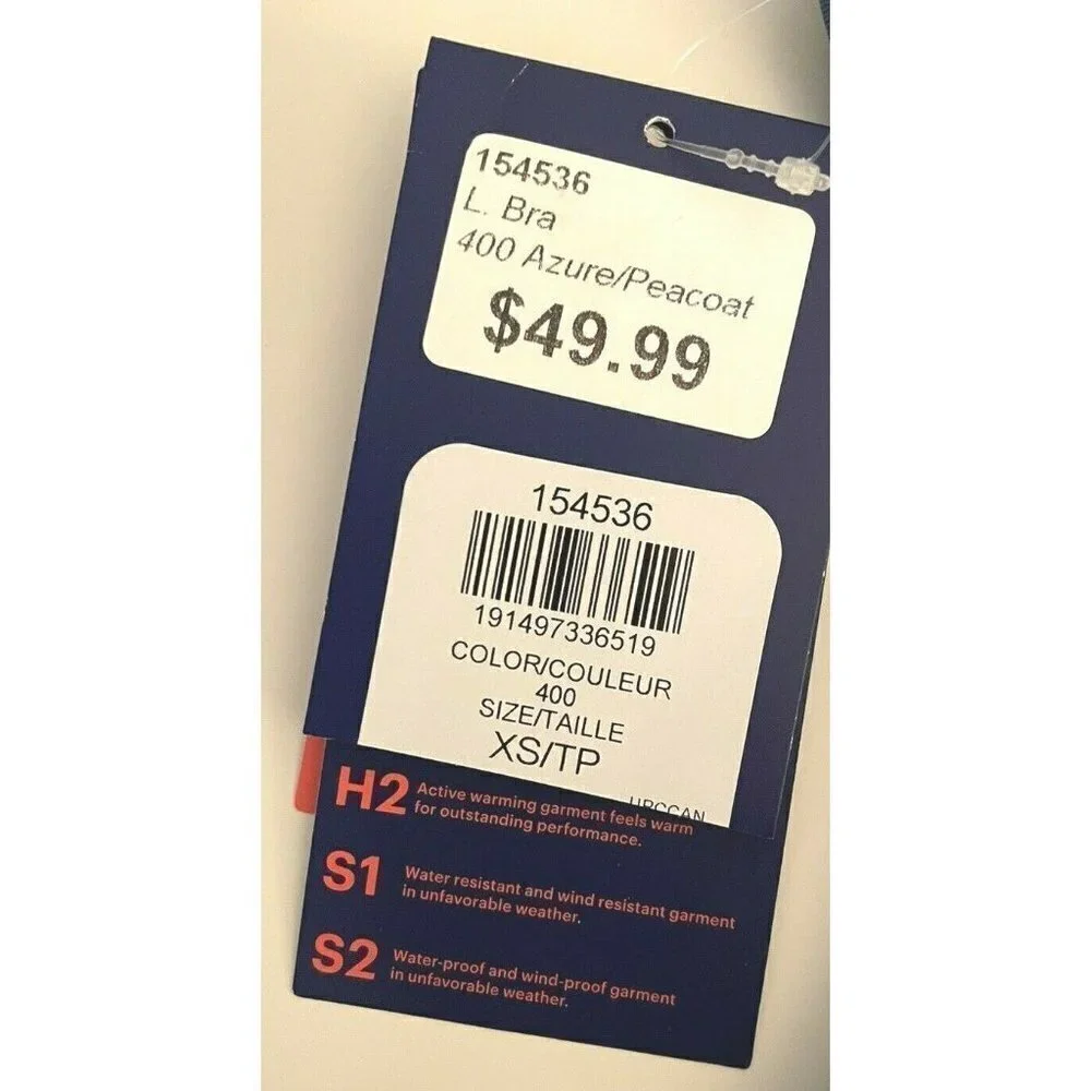 ASICS D1 Sports Bra Blue New NWT XS
